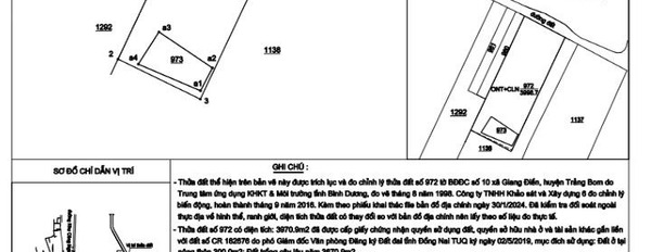 Vị trí đặt nằm ở Giang Điền, Đồng Nai bán đất giá thị trường 5.1 tỷ Diện tích nền 3.97m2-02