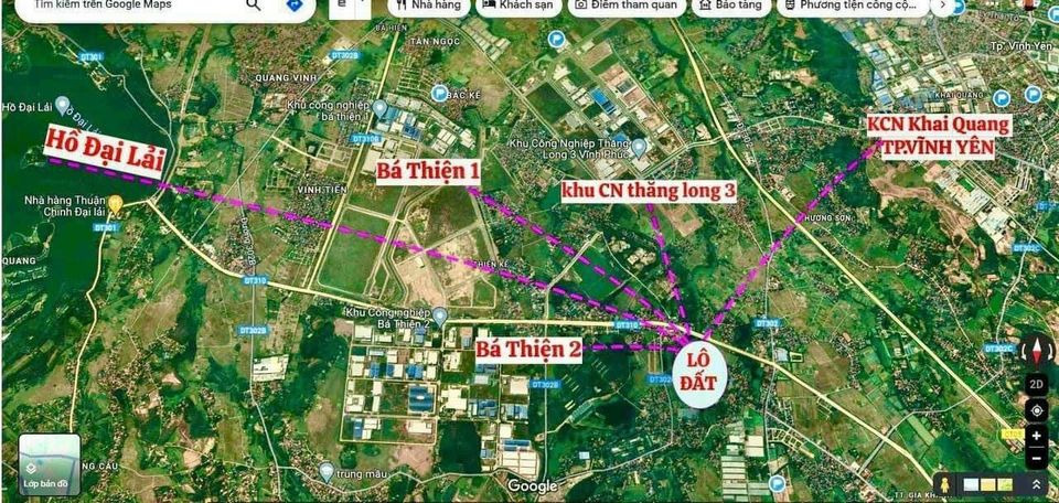 Bán đất huyện Bình Xuyên, tỉnh Vĩnh Phúc giá 1 tỷ