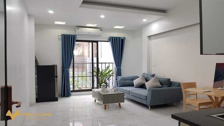 Cho thuê căn hộ dịch vụ tại Âu Cơ, Tây Hồ, 50m2, 1 ngủ, đầy đủ nội thất mới đẹp hiện đại-01