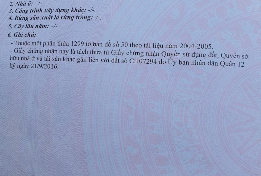 Bán nhanh lô đất mặt tiền đường Vườn Lài, Quận 12, diện tích 90m2, sổ sẵn, thổ cư 100% xây tự do, giá 2,3 tỷ-01