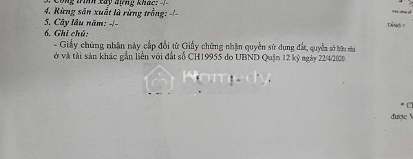 Bán nhà bán ngay với giá vô cùng rẻ chỉ 6.95 tỷ có diện tích rộng 62.2m2 vị trí thuận tiện Quận 12, Hồ Chí Minh-02