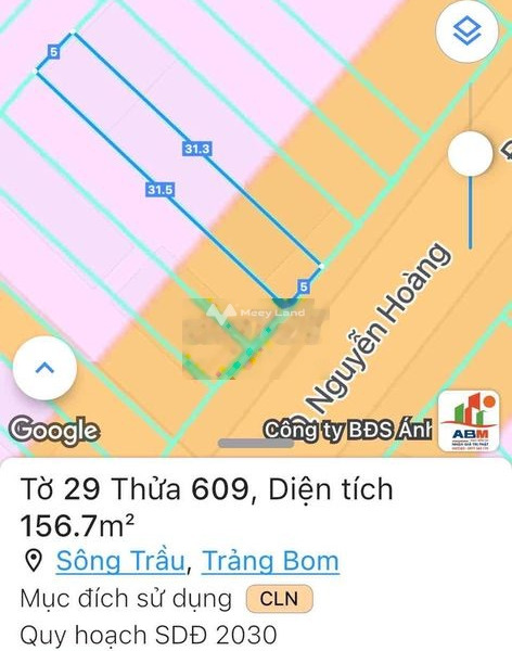 Vị trí thuận lợi tọa lạc ngay tại Sông Trầu, Trảng Bom bán đất giá siêu ưu đãi từ 2.25 tỷ có diện tích rộng 156m2-01