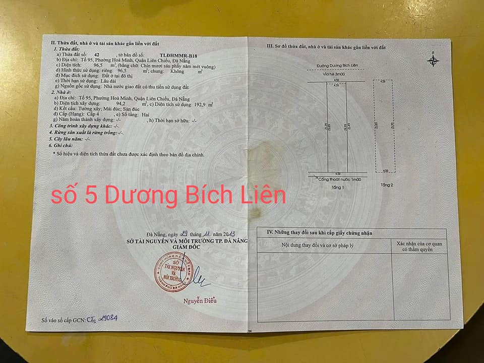 Bán nhà riêng quận Liên Chiểu thành phố Đà Nẵng giá 4.7 tỷ-4