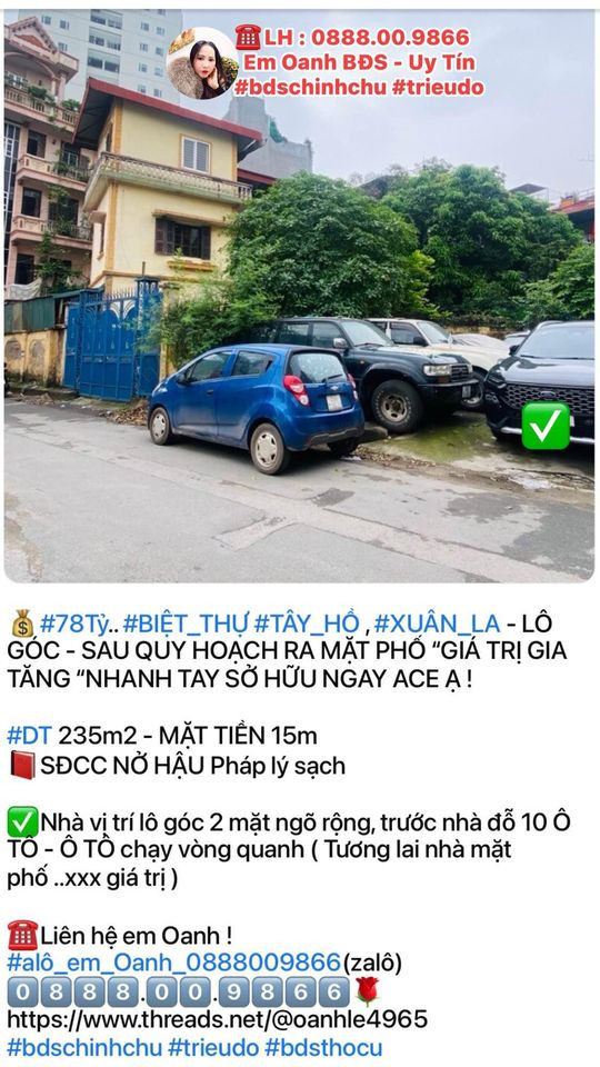 Bán nhà riêng quận Tây Hồ thành phố Hà Nội giá 78.0 tỷ-0