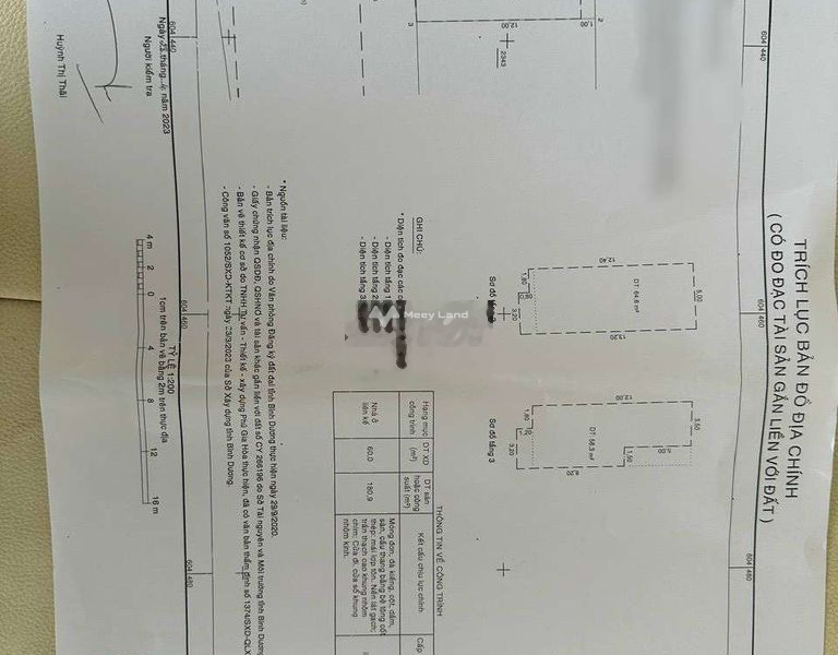 Tổng quan căn nhà này 4 phòng ngủ bán nhà giá bán chính chủ 2.85 tỷ có diện tích gồm 65m2 vị trí thuận lợi tại Thủ Khoa Huân, Bình Dương-01