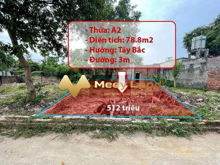 Ngay Cao Minh, Phúc Yên bán đất 512 triệu Diện tích nền 78 m2-01