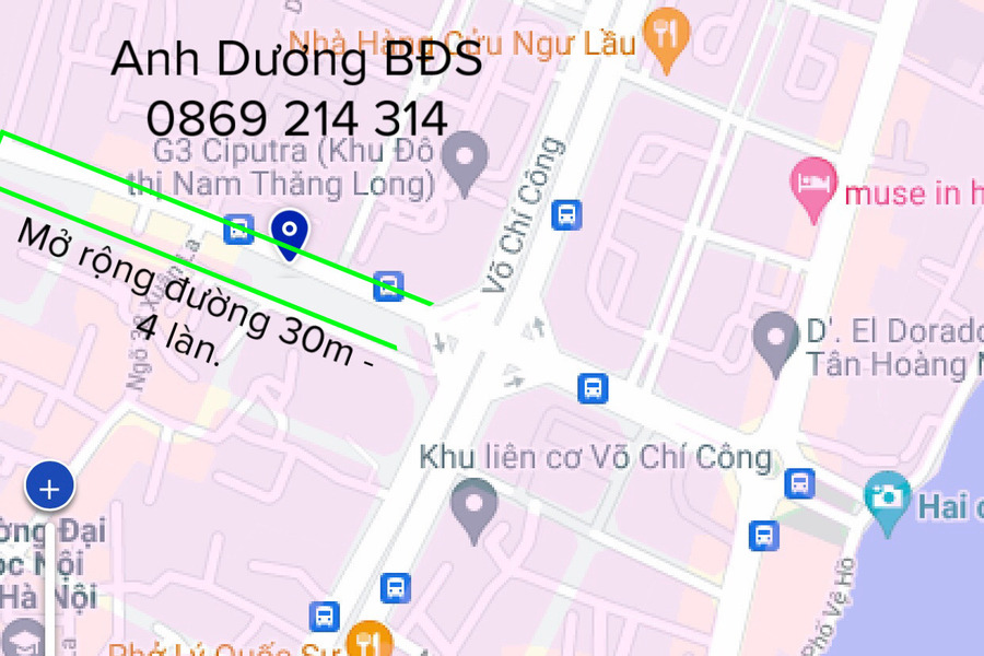 Mặt phố Nguyễn Hoàng Tôn 158m2 - Chốt lời sau quy hoạch lãi 14 tỷ - hình ảnh rõ ràng-01