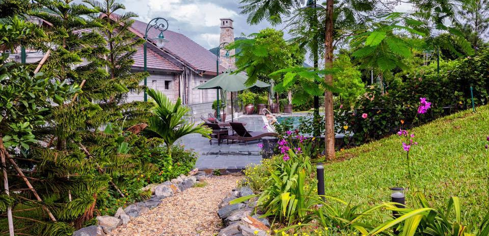 Cho thuê biệt thự sân vườn, có bể bơi riêng, view đẹp tại Tam Đảo