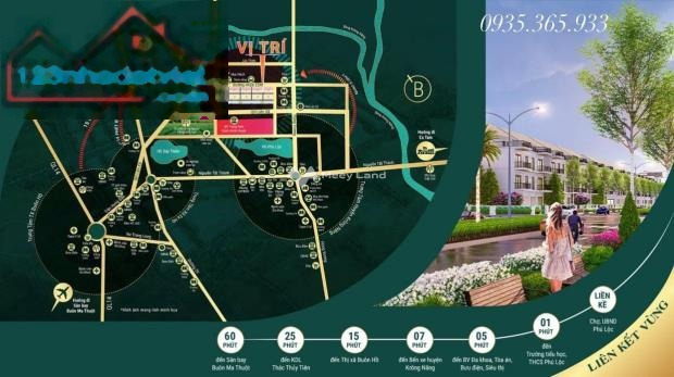 Giá bán liền chỉ 899 triệu bán đất diện tích gồm 132m2 vị trí mặt tiền ở Phú Lộc, Krông Năng-01