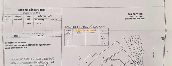 Nằm trong mức 4.1 tỷ bán đất diện tích rất rộng 61m2 vị trí mặt tiền ngay trên Linh Xuân, Hồ Chí Minh-03