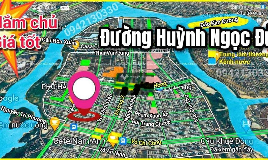Võ Chí Công, Đà Nẵng bán đất giá khủng 3.73 tỷ, hướng Đông Bắc diện tích thực tế 100m2-01