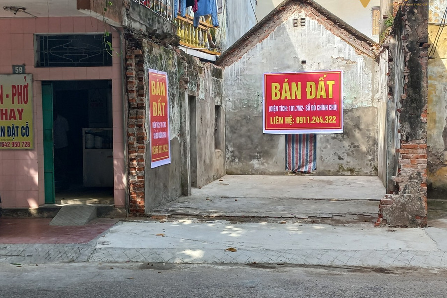 Chính chủ cần bán gấp lô đất mặt đường Nguyễn Thái Học, trung tâm thành phố Thái Bình-01