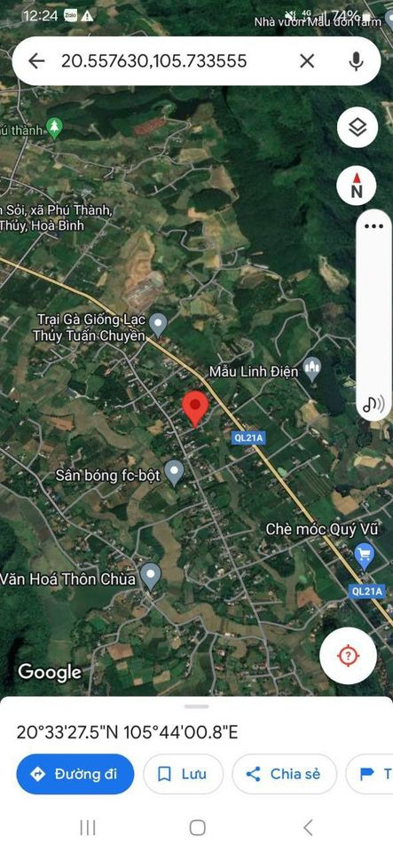 Bán nhà riêng huyện Thạch Thất thành phố Hà Nội giá 1.0 tỷ-2
