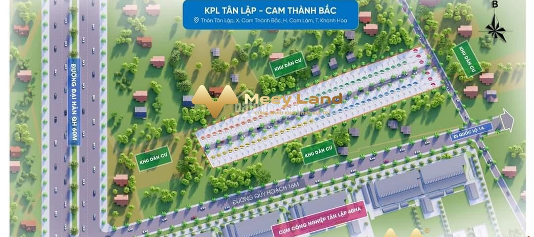 Vị trí đặt tại Cam Lâm, Khánh Hòa bán đất, giá mua ngay 74.9 tỷ với dt thực 107 m2