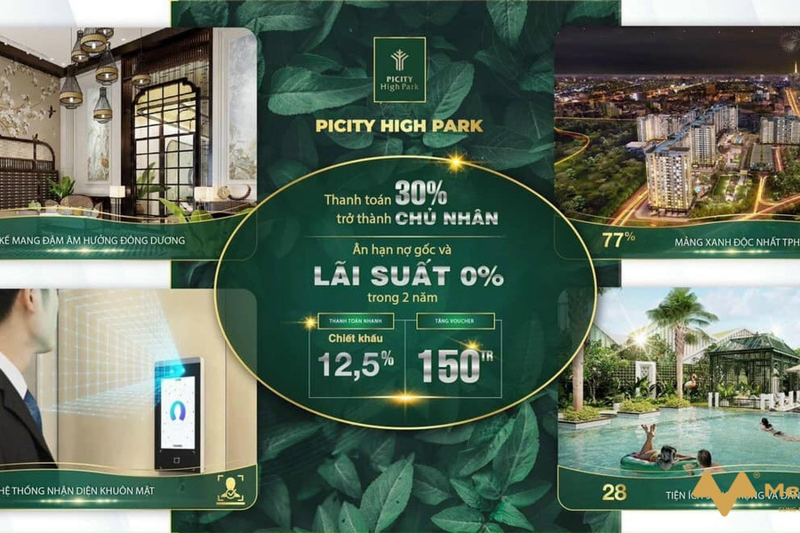 Chung cư PiCity 66m² 2 phòng ngủ - 900 triệu sở hữu - Chiết khấu 12%-01