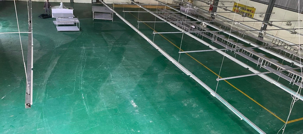 Cho thuê kho xưởng 1000m2 đẹp tại huyện Tứ Kỳ, Hải Dương