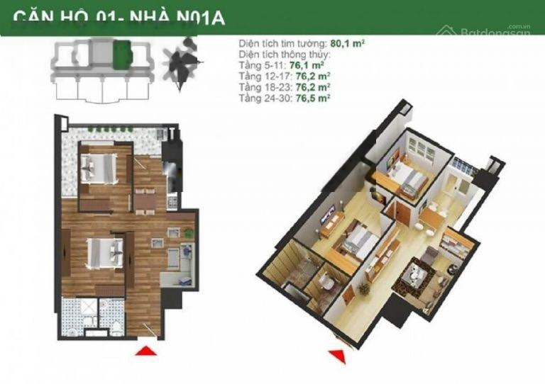 Diện tích nền 76m2, bán chung cư vị trí đặt nằm trên Tân Mai, Hà Nội, tổng quan ngôi căn hộ này có 2 PN, 2 WC, khu vực đông đúc-01