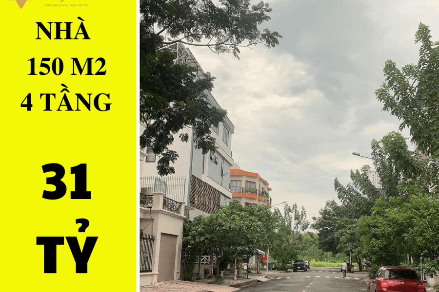 Nhà khu dân cư Văn Minh, An Phú, Quận 2, hợp đồng thuê 2 tỷ/năm - 150m2 - 4 tầng chỉ 31 tỷ-01