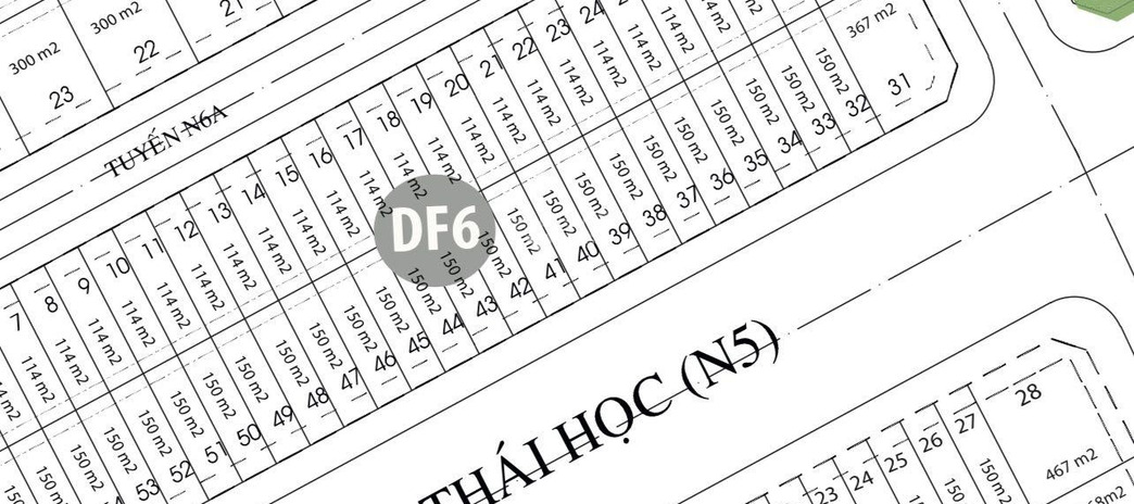 Nguyễn Thái Học, An Giang 6.15 tỷ bán đất, hướng Đông - Nam diện tích là 150m2
