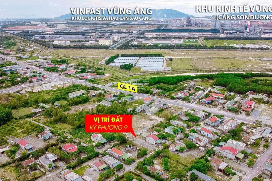 Kỳ Anh, Hà Tĩnh bán đất giá bán khởi điểm 425 triệu có diện tích gồm 89m2-01