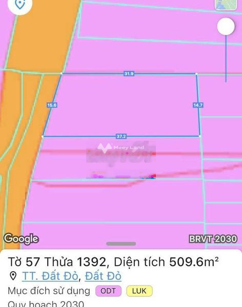 MẶT TIỀN TRẦN HUY LIỆU - TT ĐẤT ĐỎ- ĐẤT ĐỎ - BRVT.DT 510M2Giá 3TỶ 500 -01