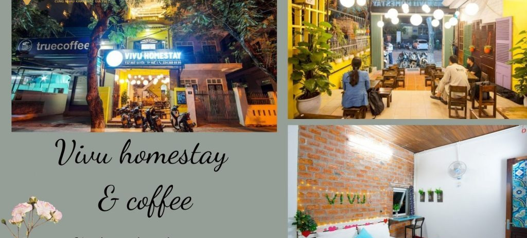 Thư giãn với không gian rực rỡ bắt mắt tại Vivu Homestay & Coffee