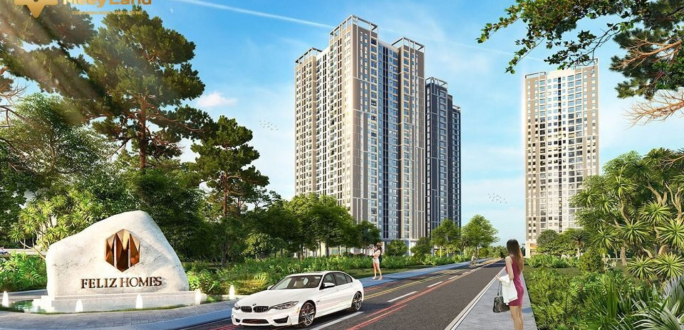 Bán căn hộ tại Feliz Homes Hoàng Mai, Hà Nội. Diện tích 95m2, giá 2,535 tỷ