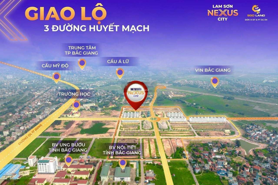 Ngay Thân Nhân Trung, Mỹ Độ bán đất 2.4 tỷ diện tích 90m2-01