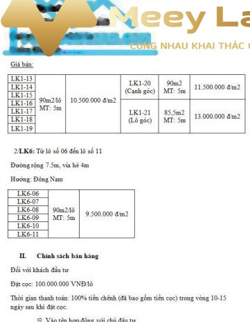 Đường 38, Hà Nam bán đất diện tích tổng 90 m2