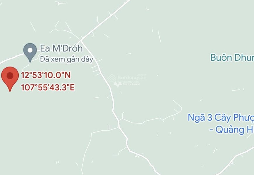 Mặt tiền nằm ở Ea M'Dróh, Đắk Lắk bán đất giá hấp dẫn từ 490 triệu diện tích chuẩn 9387m2-01