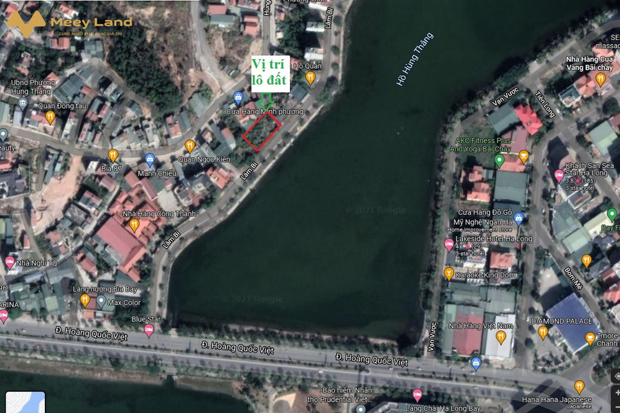 Chính chủ cần tiền bán gấp lô đất biệt thự duy nhất view hồ Hùng Thắng-01
