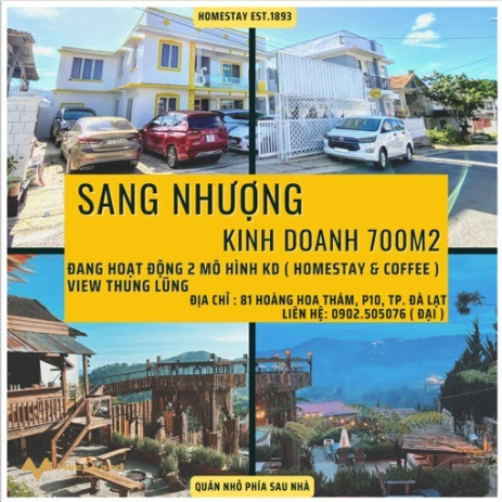 Sang nhượng kinh doanh 700m2 view thung lũng ngay trung tâm Đà Lạt-01