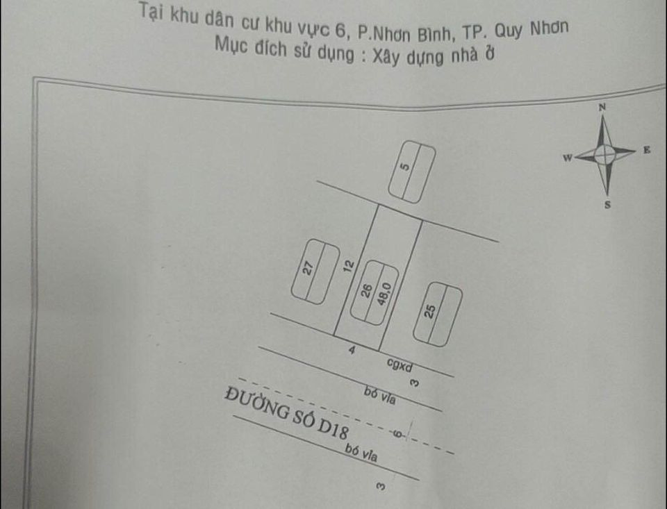 Bán đất thành phố Quy Nhơn tỉnh Bình Định giá 1.35 tỷ-3