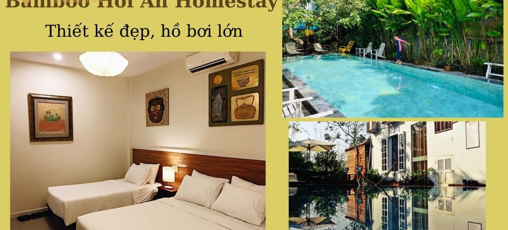 Cho thuê căn homestay Bamboo Hoi An Homestay không gian xanh đầy yên tĩnh