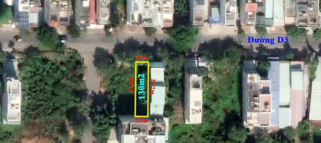 Lô đất mặt tiền đường D3 khu dân cư Nam Long, diện tích 130m2, giá tốt