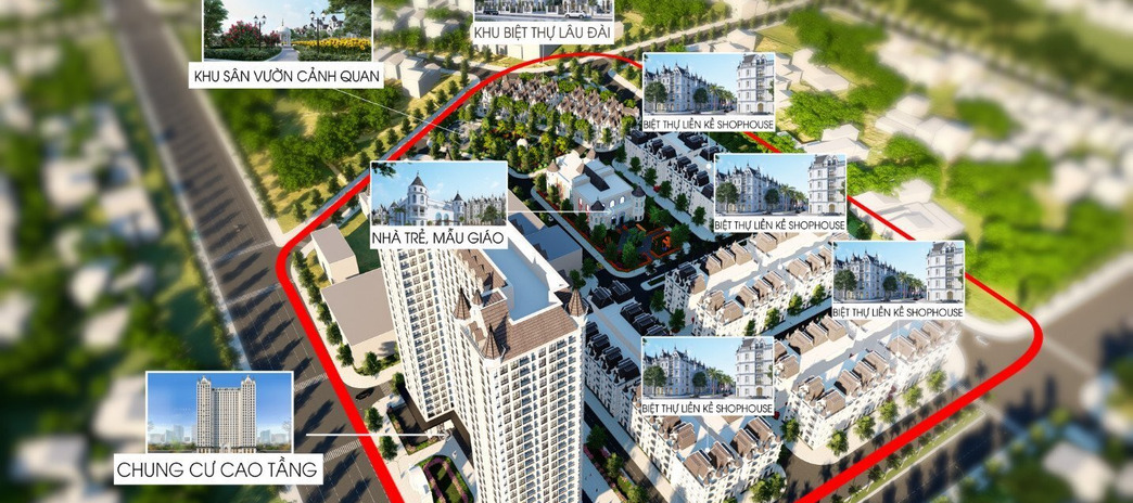 Bán biệt thự tại Helianthus Center Red River, Đông Anh, Hà Nội. Diện tích 108m2, giá 11,6 tỷ