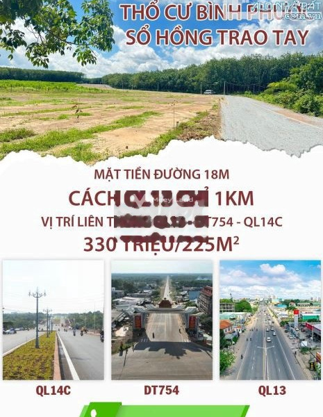 Có vấn đề về tài chính bán mảnh đất, 250m2 giá bán tốt nhất chỉ 330 triệu vị trí đẹp ngay ở Lộc Ninh, Bình Phước giao thông thuận lợi-01