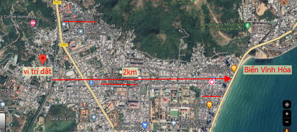 Bán đất Thành phố Nha Trang, tỉnh Khánh Hòa, giá 1.8 tỷ