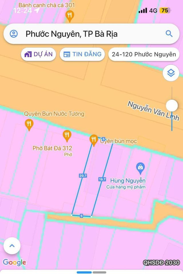 Bán đất thành phố Bà Rịa tỉnh Bà Rịa - Vũng Tàu giá 6.0 tỷ-0