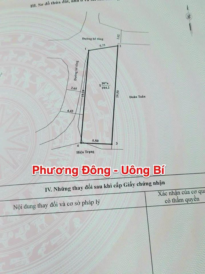 Bán đất thành phố Uông Bí tỉnh Quảng Ninh giá 1.12 tỷ-0