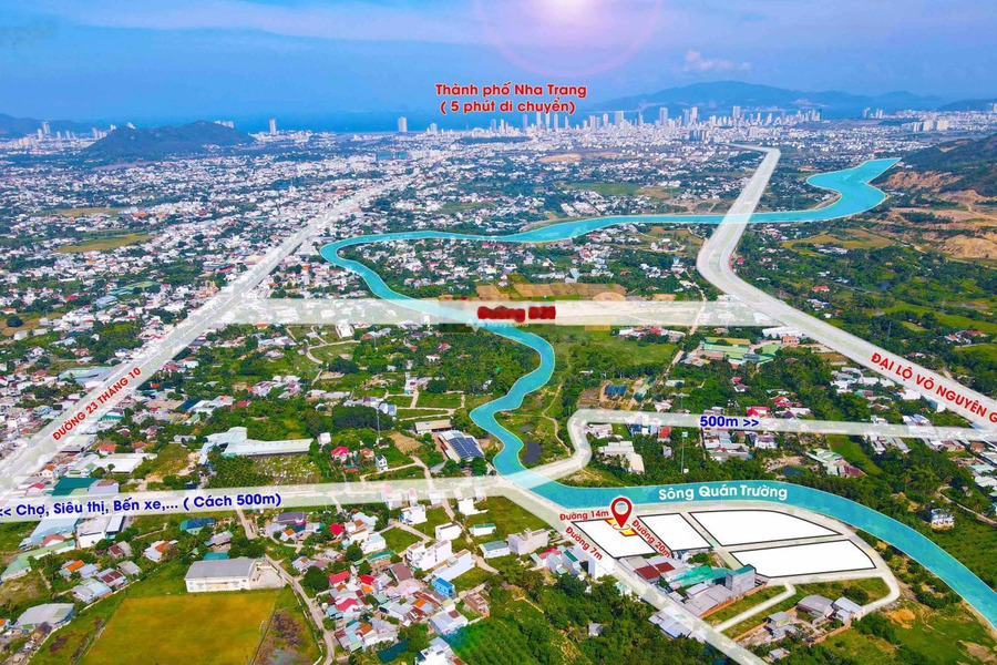 Tọa lạc ngay Vĩnh Trung, Nha Trang bán đất giá bán siêu mềm chỉ 26.9 tỷ có diện tích chung là 1015m2-01