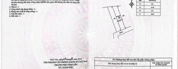 Cần bán đất thành phố Vĩnh Yên diện tích 90m2-03