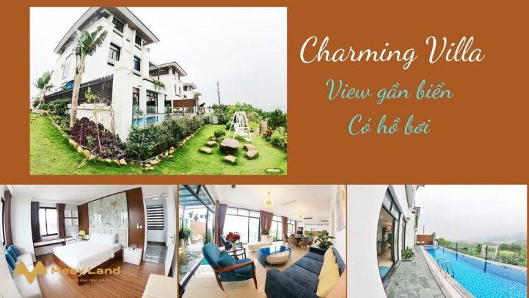 Cho thuê phòng Charming villa Hạ Long, view biển, sức chứa 12 khách