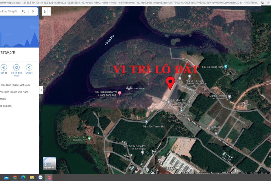 Vị trí đẹp tọa lạc tại Đồng Phú, Bình Phước bán đất giá mềm 1.1 tỷ diện tích khoảng là 128m2-01