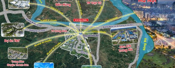 Nằm ngay Hưng Hóa City bán đất 900 triệu Hưng Hóa, Phú Thọ diện tích 71m2-03