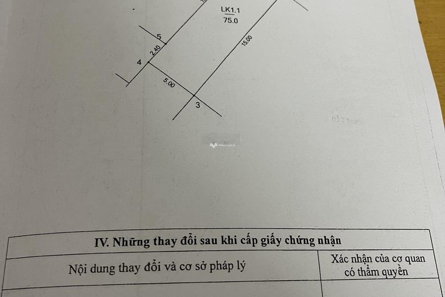 8.25 tỷ, bán liền kề với diện tích tiêu chuẩn 75m2 vị trí đẹp tọa lạc ngay ở Trâu Quỳ, Hà Nội giao thông đông đúc-01