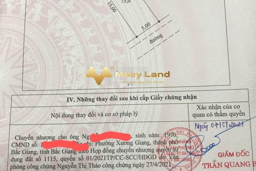 Cần tiền ra đi gấp bán mảnh đất, 70 m2 giá êm chỉ 1.82 tỷ vị trí nằm trên Bắc Giang, Bắc Giang, hướng Đông Nam pháp lý nhanh-01