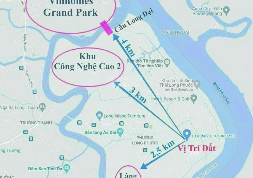 Tọa lạc gần Long Phước, Hồ Chí Minh bán đất có diện tích khoảng 120m2-01