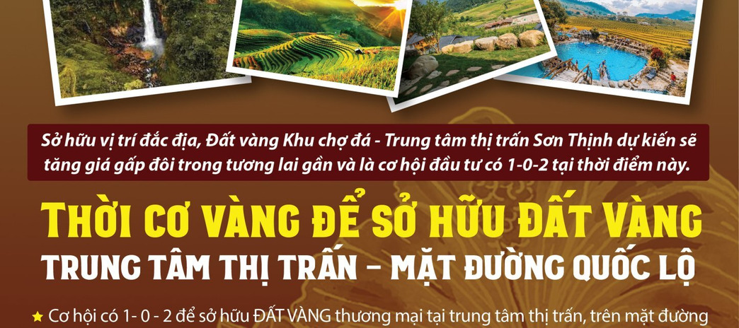 Cơ hội đầu tư đất đấu giá tiềm năng bậc nhất Tây Bắc, chính sách hấp dẫn chiết khấu cực sốc