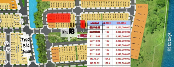 Có diện tích tổng 102m2 FPT City Đà Nẵng bán đất giá bán cực mềm chỉ 3.39 tỷ, hướng Bắc-03